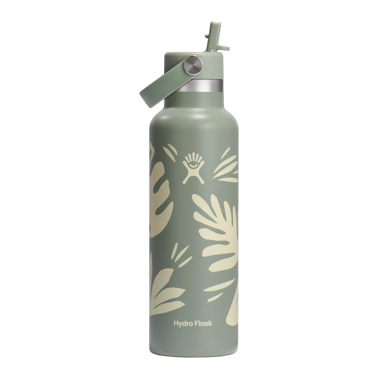 Sticla termos, inox, 620ml, "Standard Straw", Botanical Bliss - Hydro Flask - imagine 3
